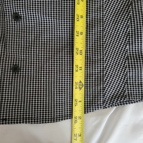 Lane Bryant Long Sleeve Fitted Blouse Black and White New with Tags Size 14 - Picture 8 of 9